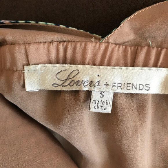 Lovers Friends Smokin Hot Print Halter Maxi Dress - Picture 7 of 8